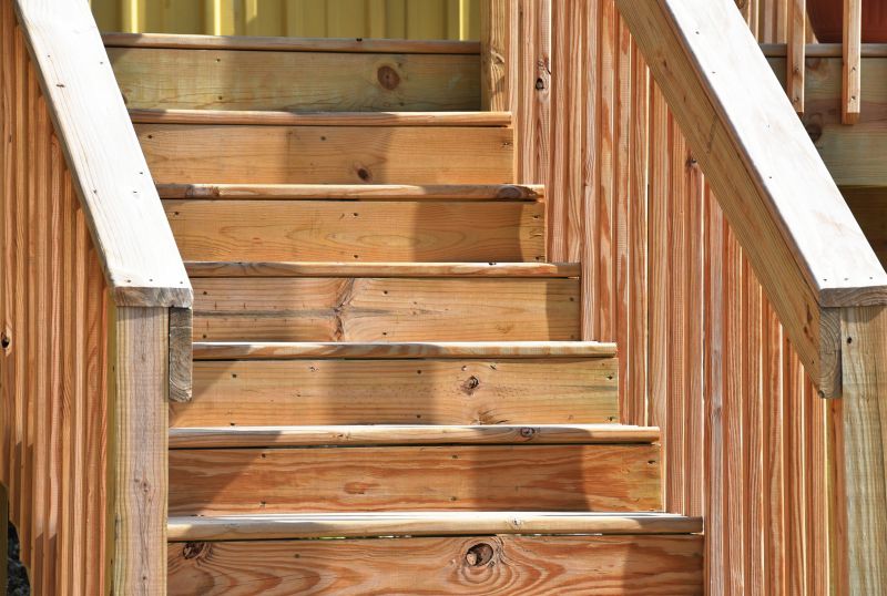 Deck Stairs Installation in Conroe, TX