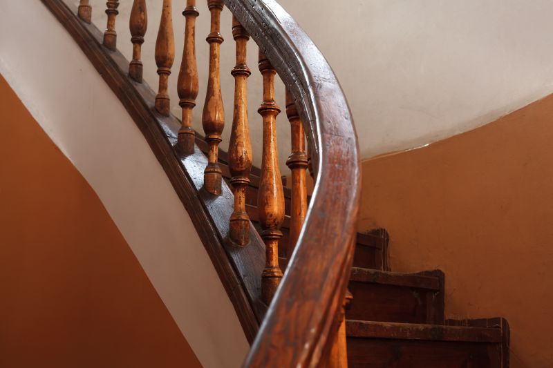 Wood Stair Railing Repair in Olathe, KS