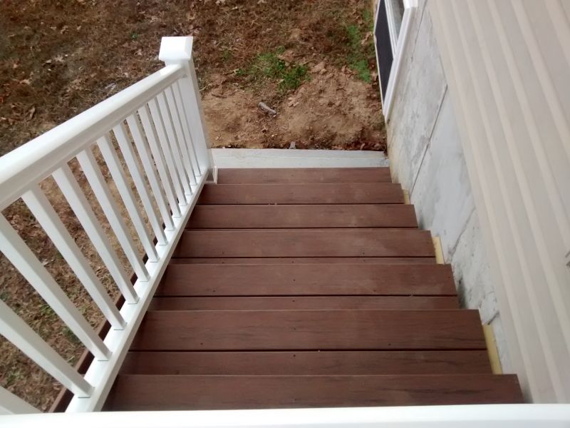 Wood Stairs Installation